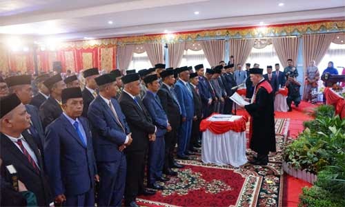 DPRD Padang Pariaman Resmi Dilantik, Hasanudin Pimpinan&nbsp;Sementara