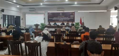 KPU Kota Solok Gelar Uji Publik Terhadap DPS Pilkada&nbsp;2024