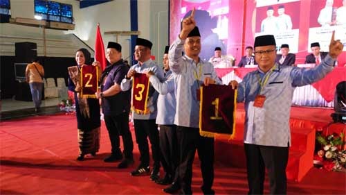 Resmi Ditetapkan, Tiga Pasangan Calon Bupati dan Wakil Bupati Solok Siap Bertarung di Pilkada&nbsp;2024