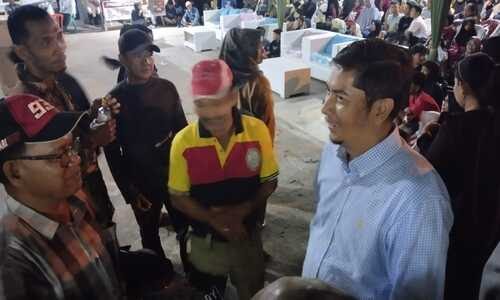 Deri Asta Disambut Meriah Warga Masyarakat&nbsp;Sapan