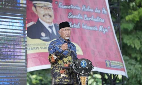 Gubernur Mahyeldi Raih Penghargaan Nasional, Apresiasi untuk Pendaftaran Tanah Ulayat di&nbsp;Sumbar