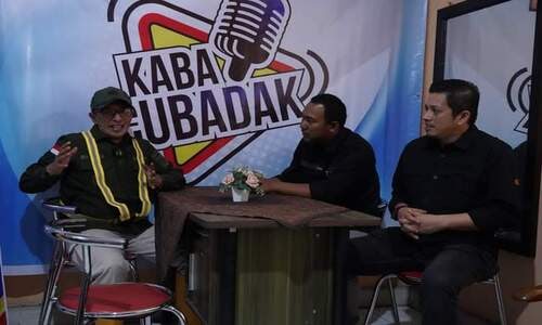 Podcast Kaba Cubadak, Wadah untuk Menyampaikan Informasi&nbsp;Publik
