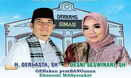 Menangkan Pilkada Sawahlunto, Paslon Deri – Desni Jadikan Sawahlunto Kota&nbsp;Cerdas