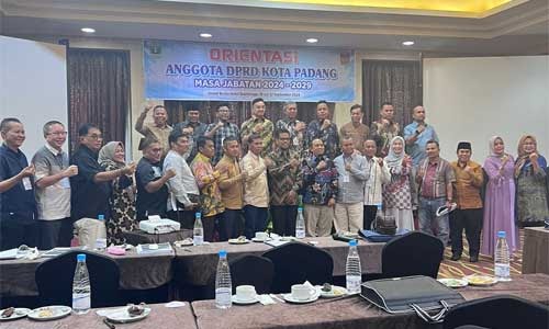 DPRD Kota Padang Siap Berkarya, Optimalkan Peran Wakil Rakyat dengan Mengelar&nbsp;Orientasi